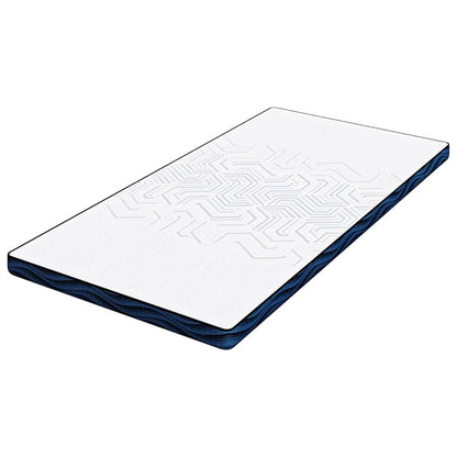 Matratzenauflage Weiß 100 x 200 cm Jacquard-Stoff