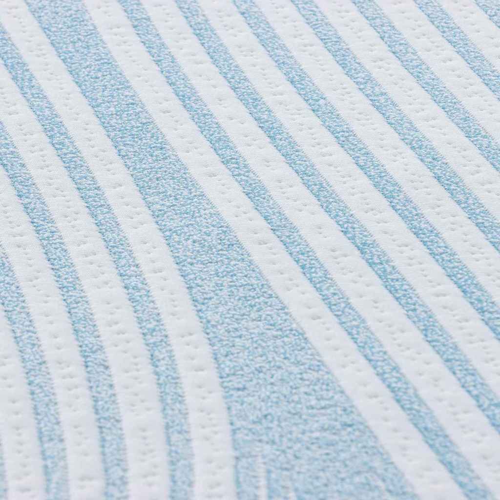 Matratze Weiß 180 x 200 cm Jacquard-Stoff