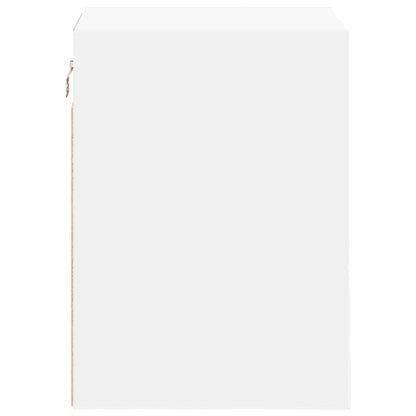 Garagen-Wandschränke 2 Stk. Weiß Holzwerkstoff