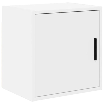 vidaXL Garagen-Wandschrank Weiß Holzwerkstoff