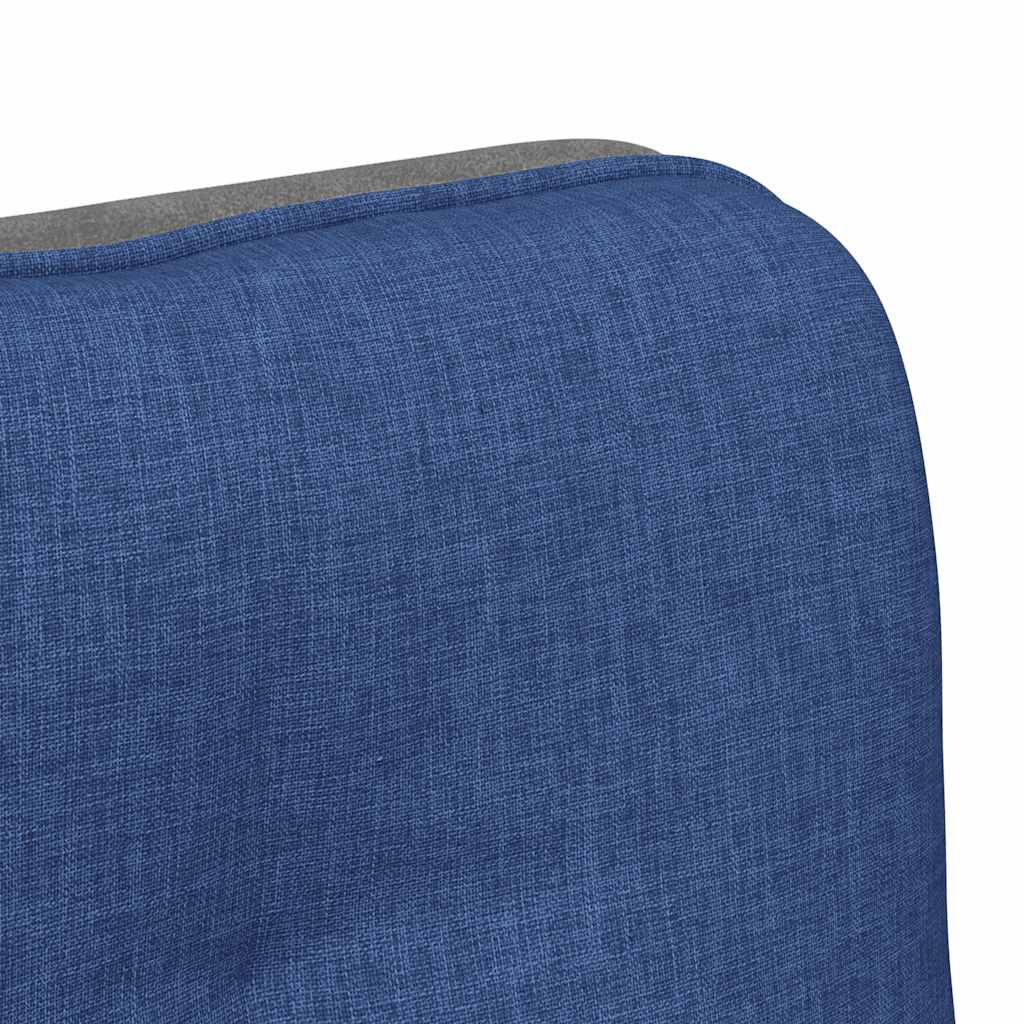 vidaXL Bürostuhl Drehbar Blau Stoff