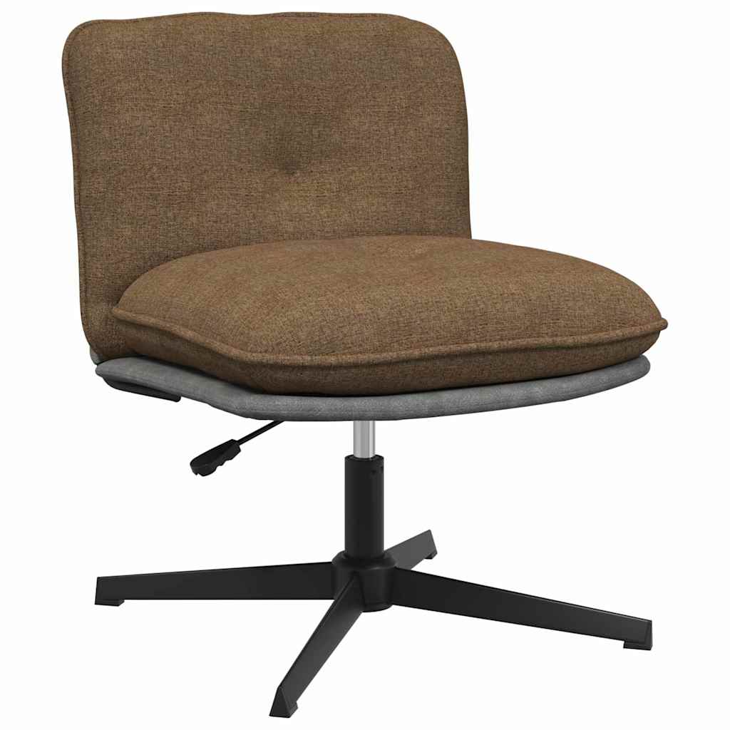 vidaXL Bürostuhl Drehbar Taupe Stoff