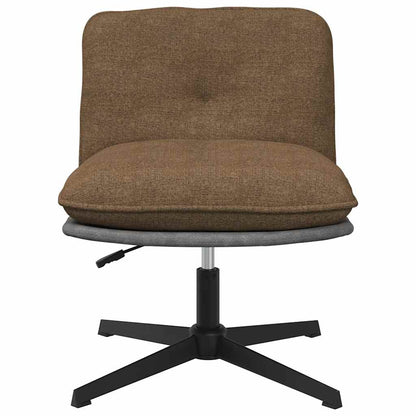 vidaXL Bürostuhl Drehbar Taupe Stoff