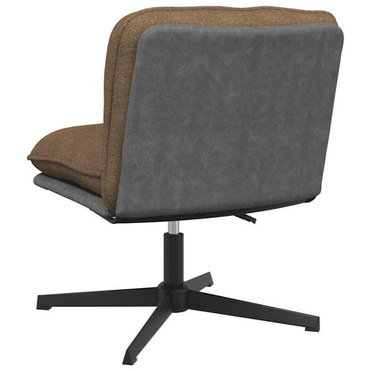 vidaXL Bürostuhl Drehbar Taupe Stoff
