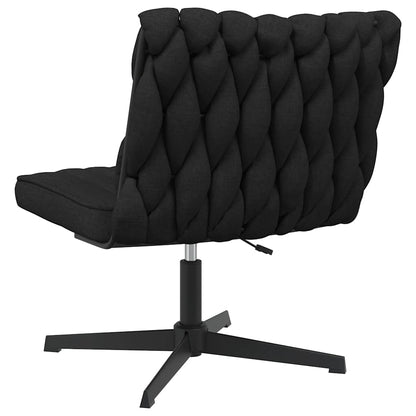 vidaXL Bürostuhl Drehbar Schwarz Stoff
