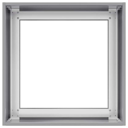 Pflanzgefäß 40x40x40 cm Stahl verzinkt