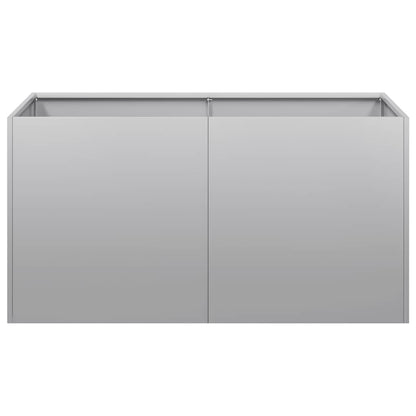 vidaXL Pflanzkübel 80x40x40 cm Verzinkter Stahl