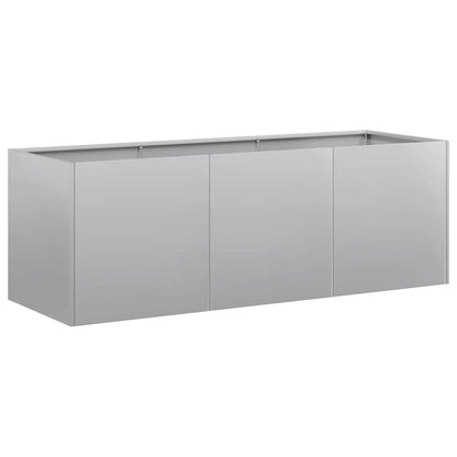 vidaXL Pflanzkübel 120x40x40 cm Verzinkter Stahl