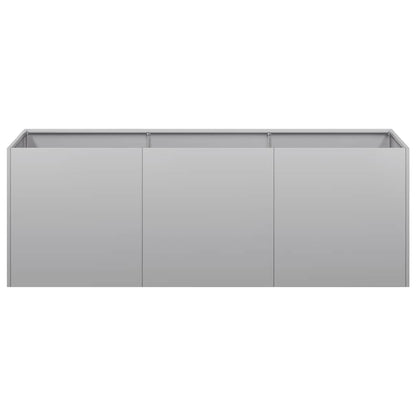 vidaXL Pflanzkübel 120x40x40 cm Verzinkter Stahl
