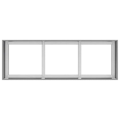 vidaXL Pflanzkübel 120x40x40 cm Verzinkter Stahl