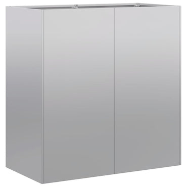 vidaXL Pflanzkübel 80x40x80 cm Verzinkter Stahl
