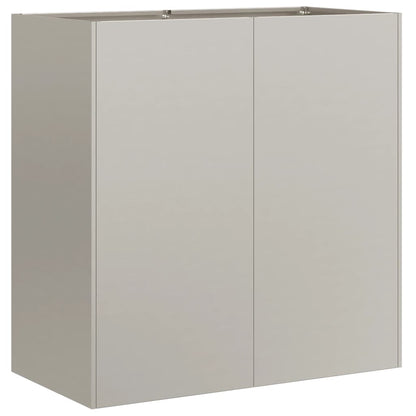 vidaXL Pflanzkübel Rostig 80x40x80 cm Wetterfester Stahl