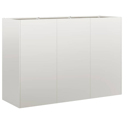 vidaXL Pflanzkübel 120x40x80 cm Edelstahl