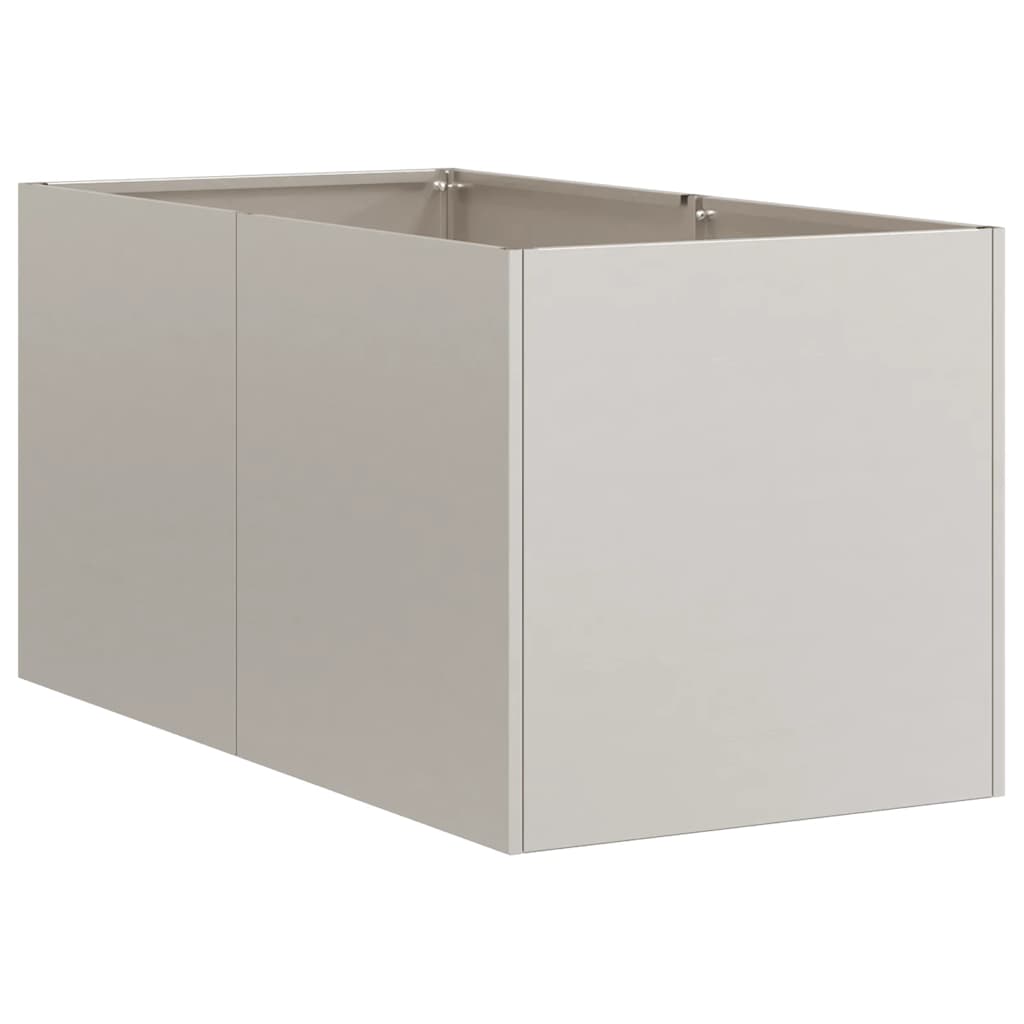 vidaXL Pflanzkübel Rostig 40x80x40 cm Wetterfester Stahl