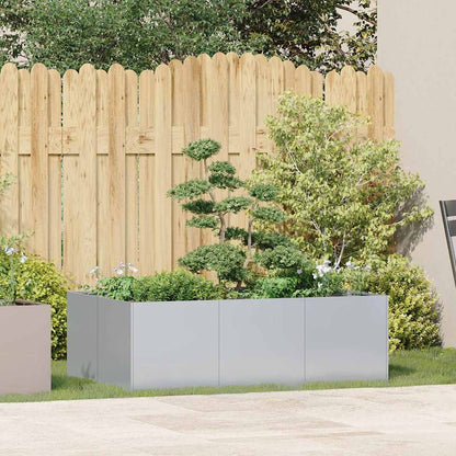 Pflanzkübel 120x80x40 cm Verzinkter Stahl