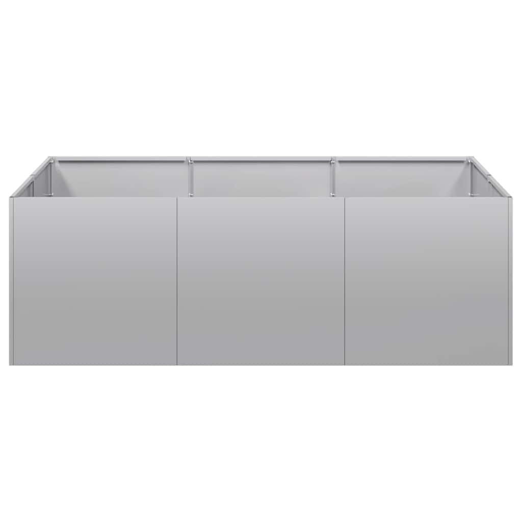 vidaXL Pflanzkübel 120x80x40 cm Verzinkter Stahl