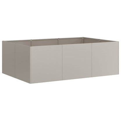 vidaXL Pflanzkübel Rostig 120x80x40 cm Wetterfester Stahl