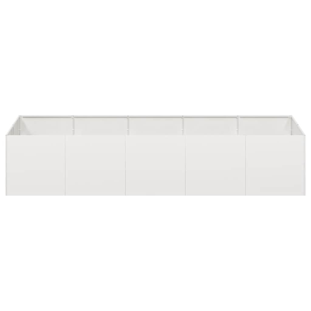vidaXL Pflanzkübel 200x80x40 cm Edelstahl