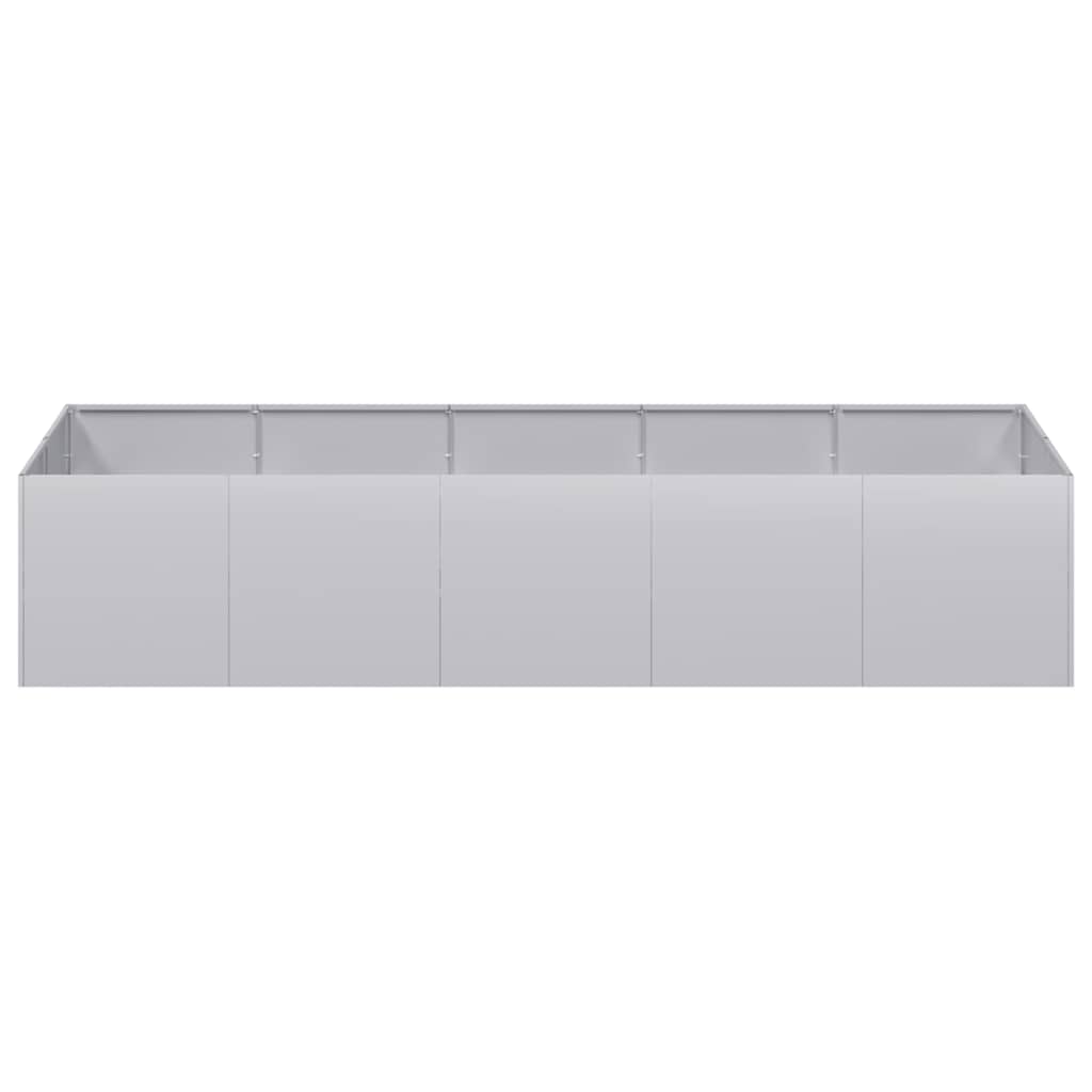 vidaXL Pflanzkübel 200x80x40 cm Verzinkter Stahl