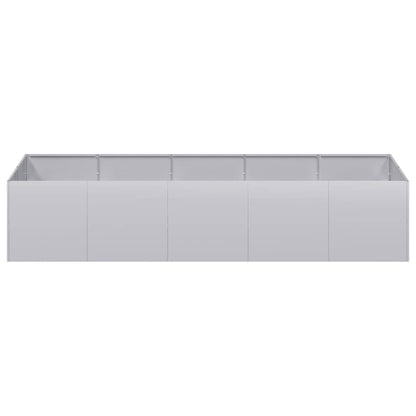 vidaXL Pflanzkübel 200x80x40 cm Verzinkter Stahl