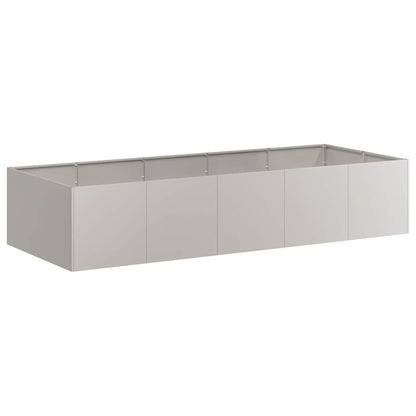vidaXL Pflanzkübel Rostig 200x80x40 cm Wetterfester Stahl