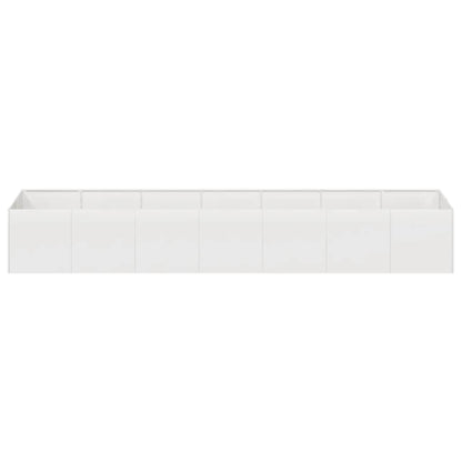 vidaXL Pflanzkübel 280x80x40 cm Edelstahl