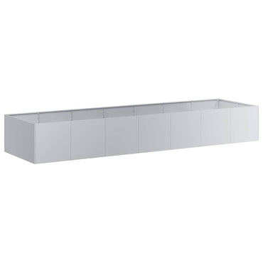 vidaXL Pflanzkübel 280x80x40 cm Verzinkter Stahl