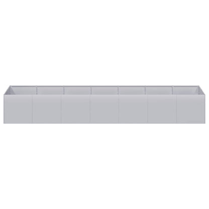 vidaXL Pflanzkübel 280x80x40 cm Verzinkter Stahl