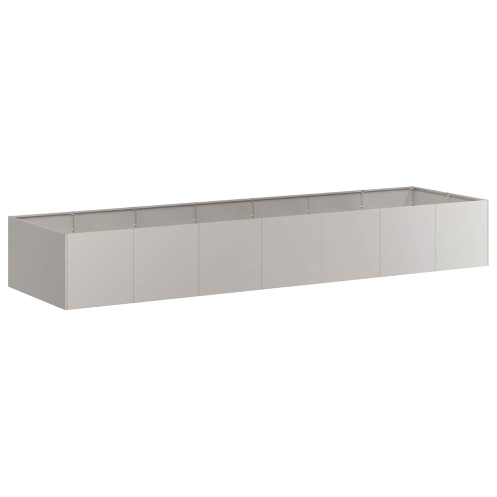 vidaXL Pflanzkübel Rostig 280x80x40 cm Wetterfester Stahl