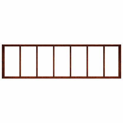 Pflanzkübel Rostig 280x80x40 cm Wetterfester Stahl