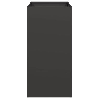 vidaXL Jardinière noire 40x80x80 cm Acier