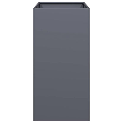 vidaXL Pflanzgefäß Anthrazit 40x80x80 cm Stahl