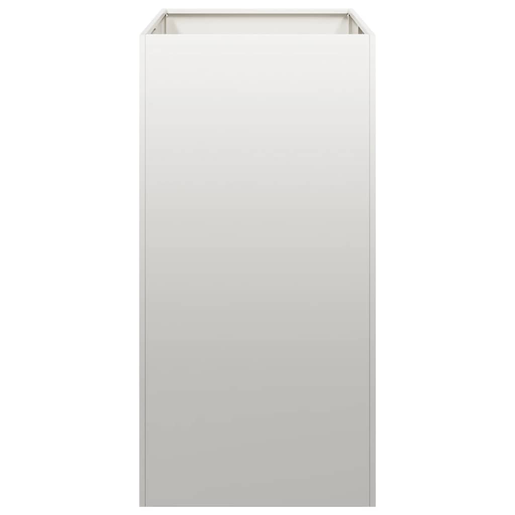vidaXL Pflanzkübel 40x80x80 cm Edelstahl