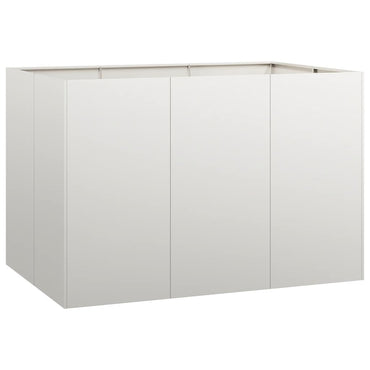 vidaXL Pflanzkübel 120x80x80 cm Edelstahl