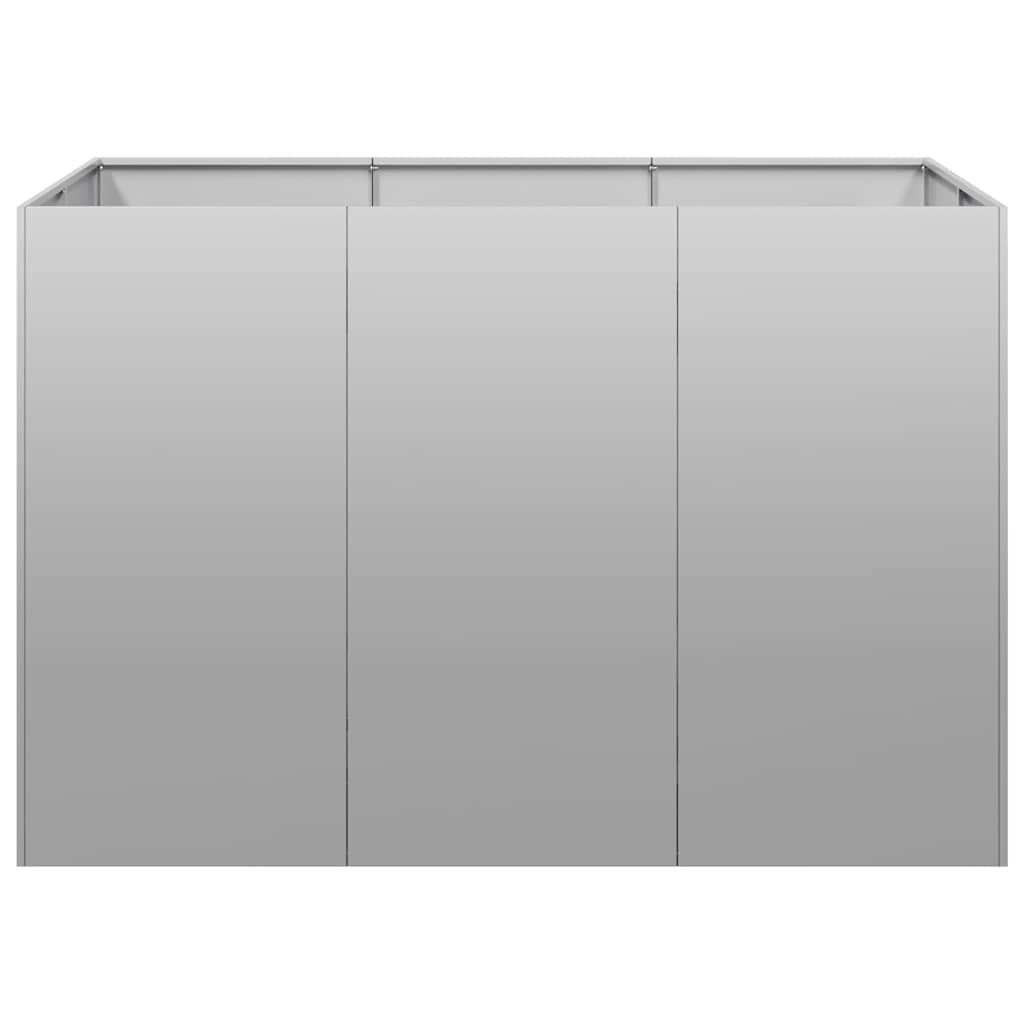 vidaXL Pflanzkübel 120x80x80 cm Verzinkter Stahl