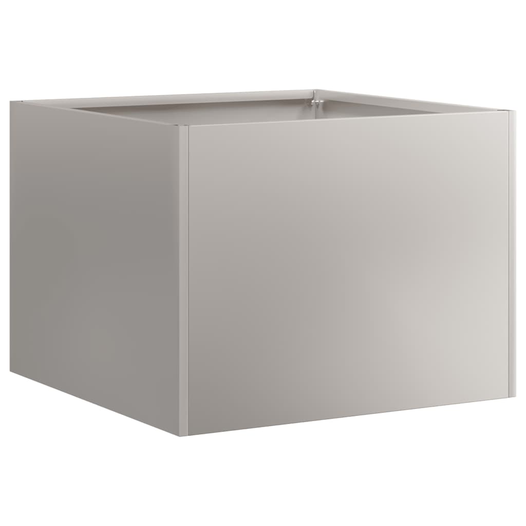vidaXL Pflanzkübel Rostig 40x40x30 cm Wetterfester Stahl
