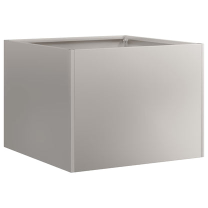 vidaXL Pflanzkübel Rostig 40x40x30 cm Wetterfester Stahl
