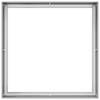 Pflanzkübel 100x100x40 cm Verzinkter Stahl