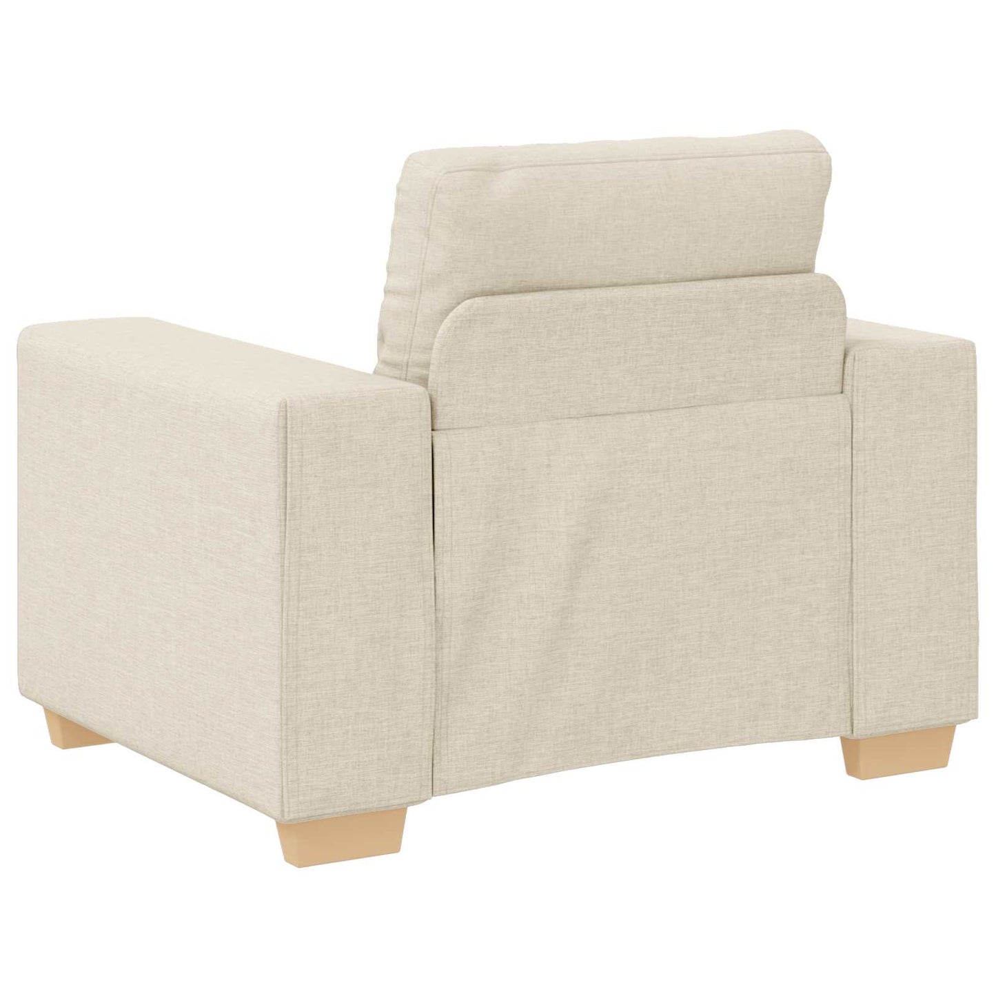 vidaXL Sofa 3 pcs Beige 221 x 80 x 80 cm Leinenmischgewebe