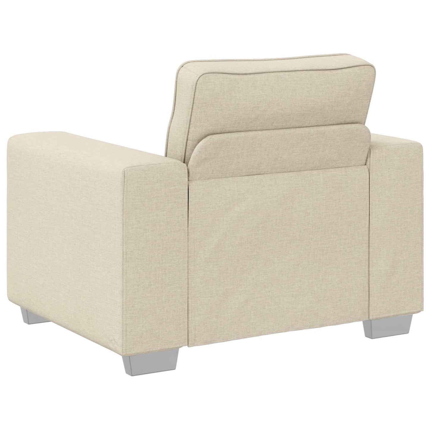 vidaXL Sofa 3 pcs Beige 219 x 80 x 82 cm Leinenmischgewebe