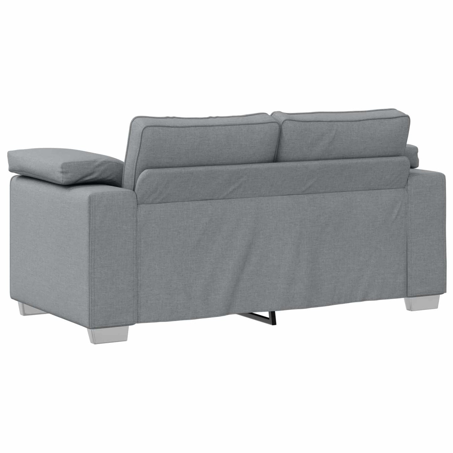 vidaXL Sofa 2 pcs Hellgrau 219 x 80 x 82 cm Stoff