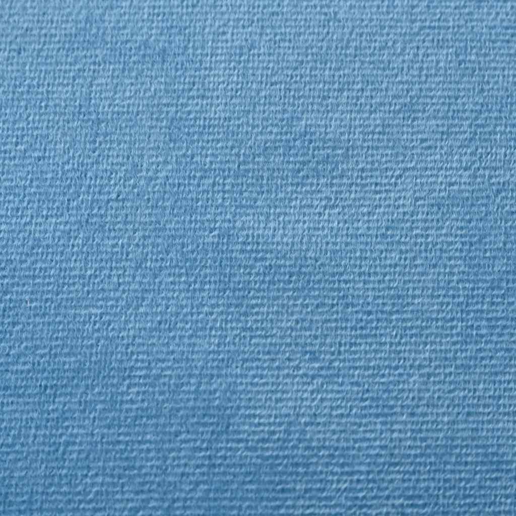 vidaXL Kindersofa 2-Sitzer Blau Weich Plüsch