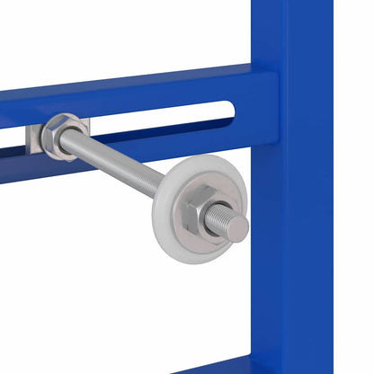 Badezimmer Wandstütze Blau 50 x 3 x 112 cm