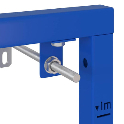 Badezimmer Wandstütze Blau 50 x 3 x 112 cm