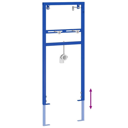 Badezimmer Wandstütze Blau 50 x 3 x 112 cm