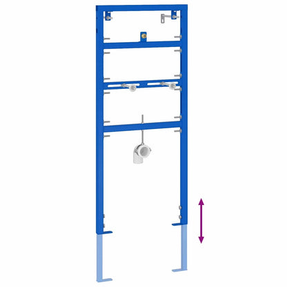 Badezimmer Wandstütze Blau 50 x 3 x 112 cm