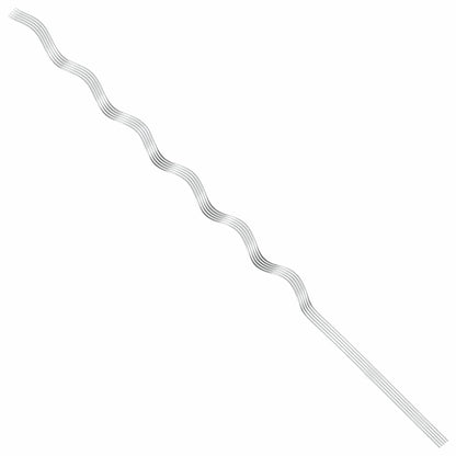 Pflanzenstütze 5 pcs Silber 110 x 0.6 x 0.6 cm Stahl