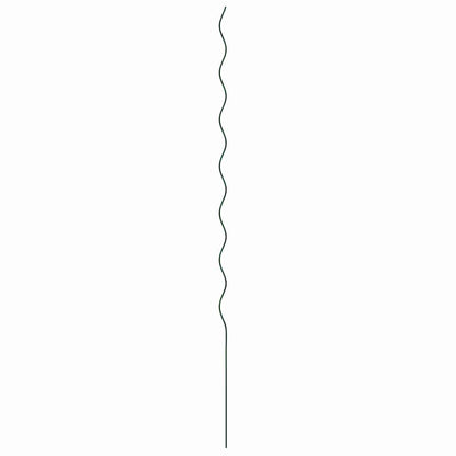 Pflanzenstütze 50 pcs Grün 110 x 0.6 x 0.6 cm Stahl