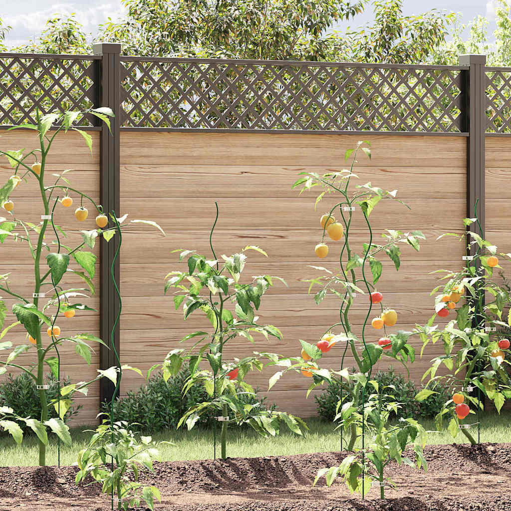 Pflanzenstütze 50 pcs Grün 110 x 0.6 x 0.6 cm Stahl