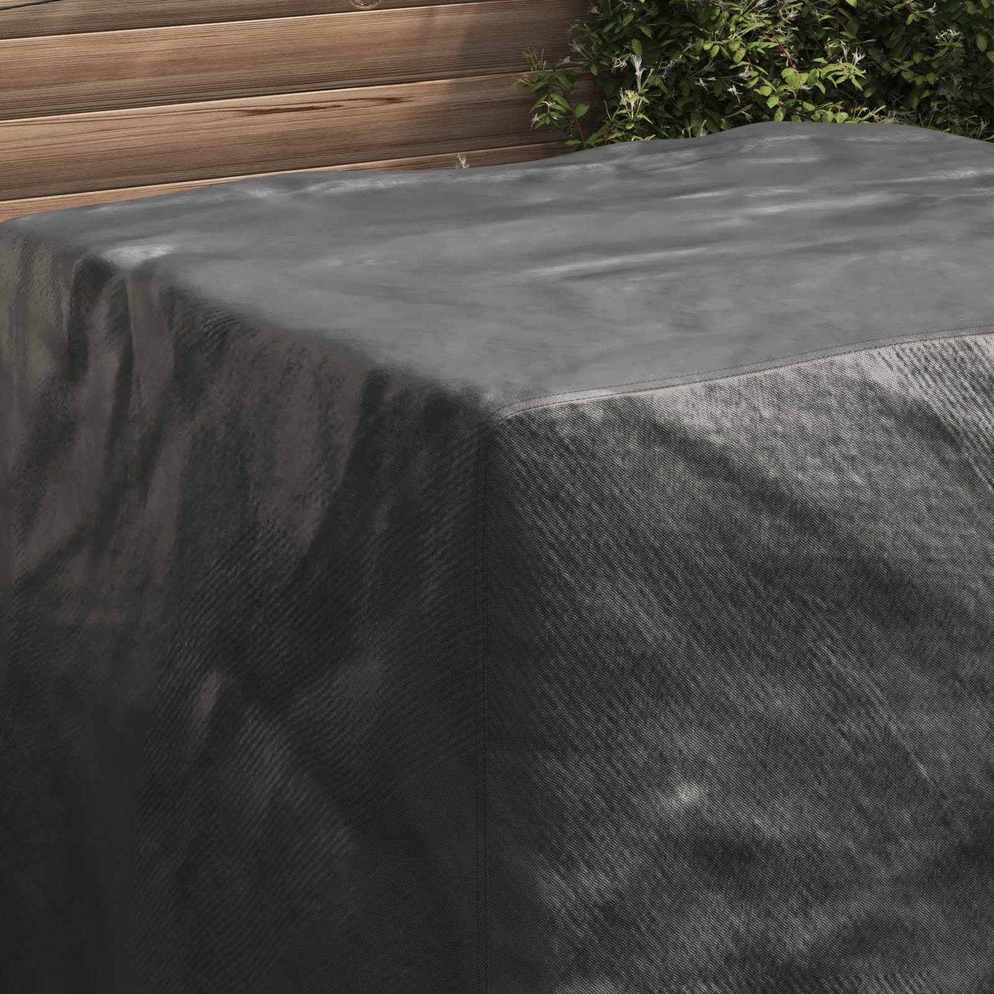 Möbelbezug Uni Schwarz 116 x 100 x 120 cm 420D